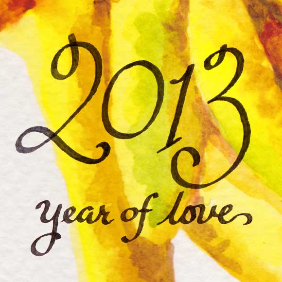 2013 Year of Love by Hand-Painted Weddings