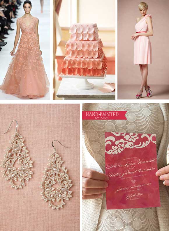 Romantic Pink Lace Inspired Reception curated by Hand-Painted Weddings