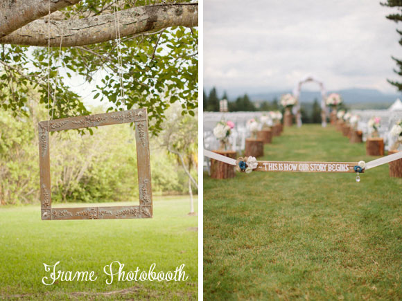 Backyard Charm Wedding curated by Hand-Painted Weddings