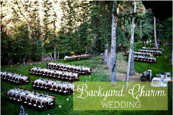 Backyard Charm Wedding curated by Hand-Painted Weddings