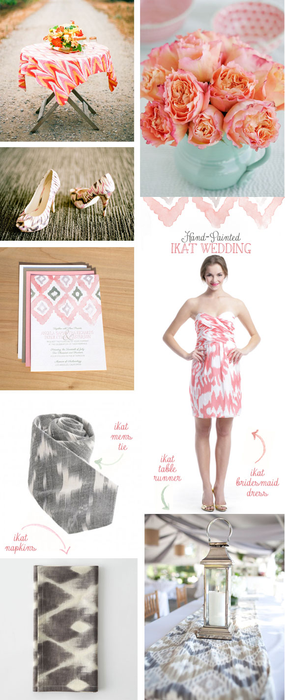 Ikat Wedding curated by Hand-Painted Weddings