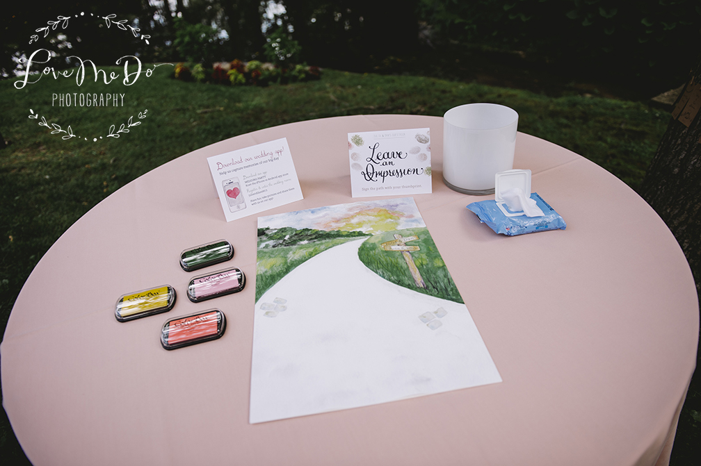 Hand-Painted Weddings | Photos by Love Me Do Photography