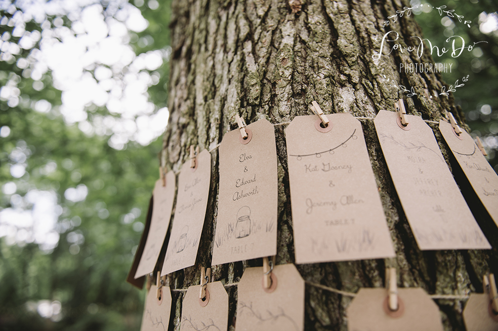 Hand-Painted Weddings | Photos by Love Me Do Photography