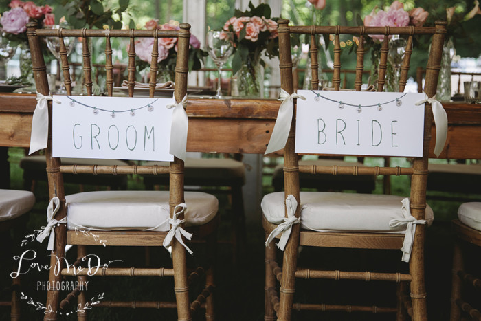 Hand-Painted Weddings | Photos by Love Me Do Photography