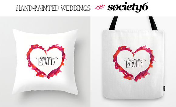 Hand-Painted Weddings on Society 6 November Deal