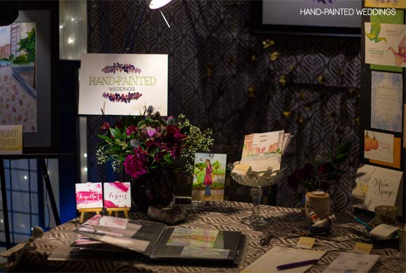 Hand-Painted Weddings at Lovesick Expo 2015