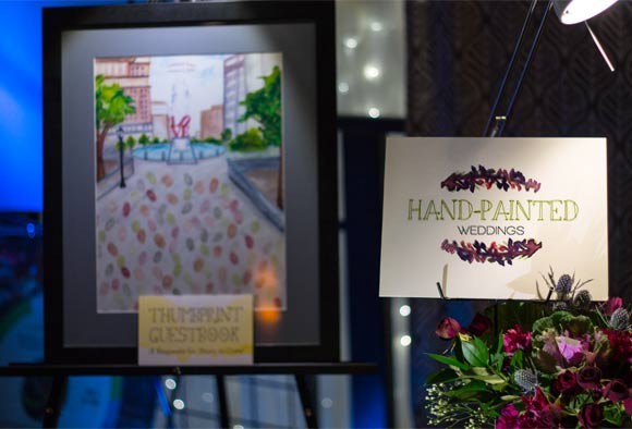 Hand-Painted Weddings at Lovesick Expo 2015