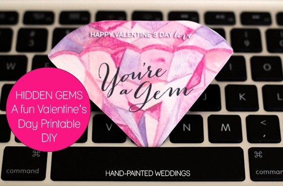 Hidden Gems - A Fun Valentine's Day Free Printable DIY