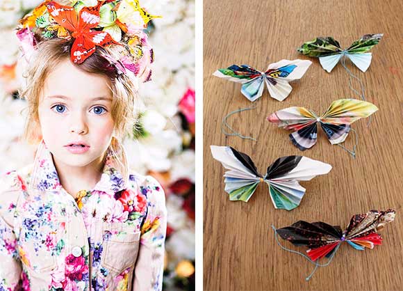 Butterfly wedding inspiration curated by Hand-Painted Weddings