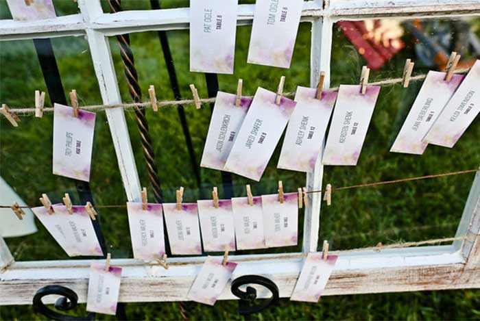 Country Backyard Wedding featured on Hand-Painted Weddings. Photo by Neal Palumbo, Studio 11 West.