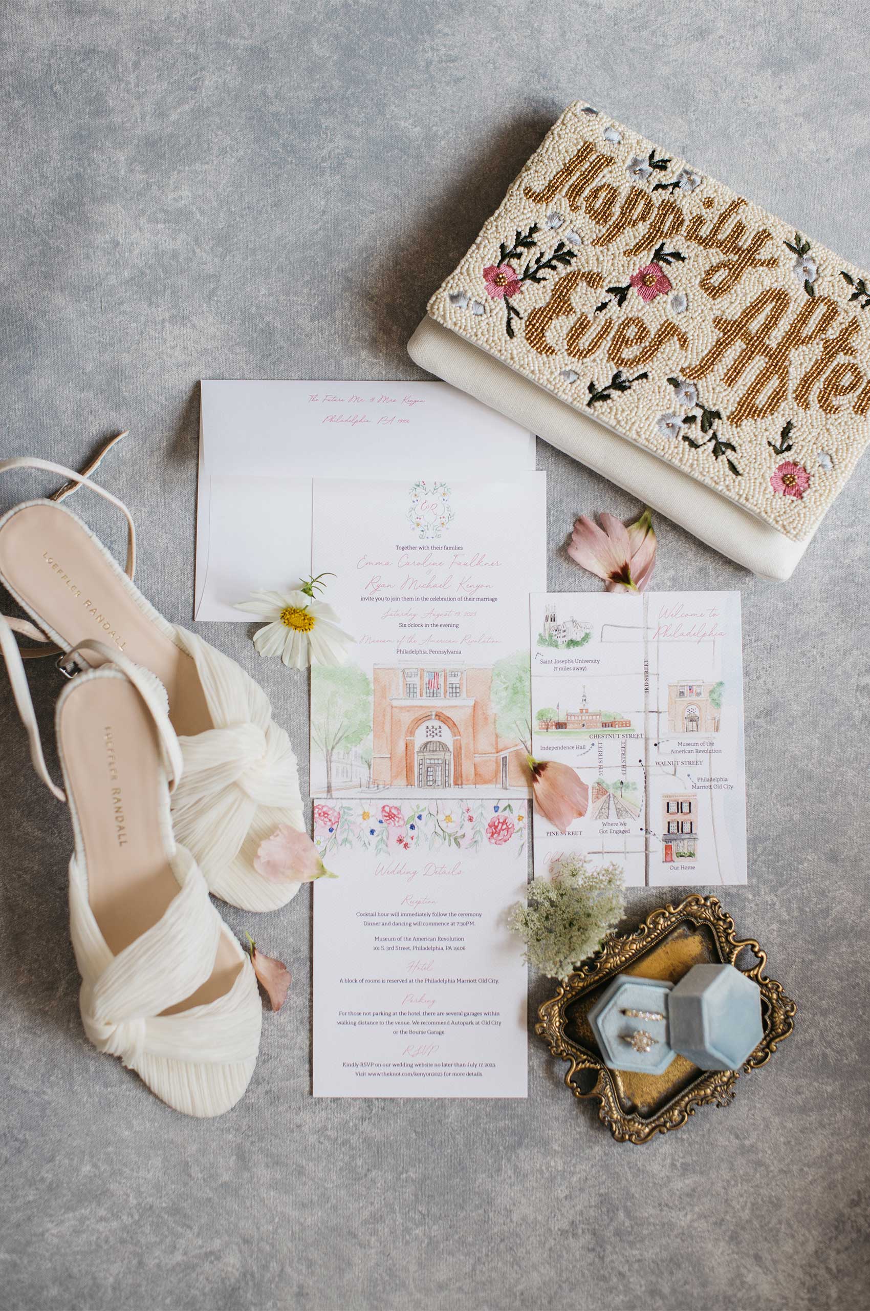 Museumamericanrevolution weddinginvitation