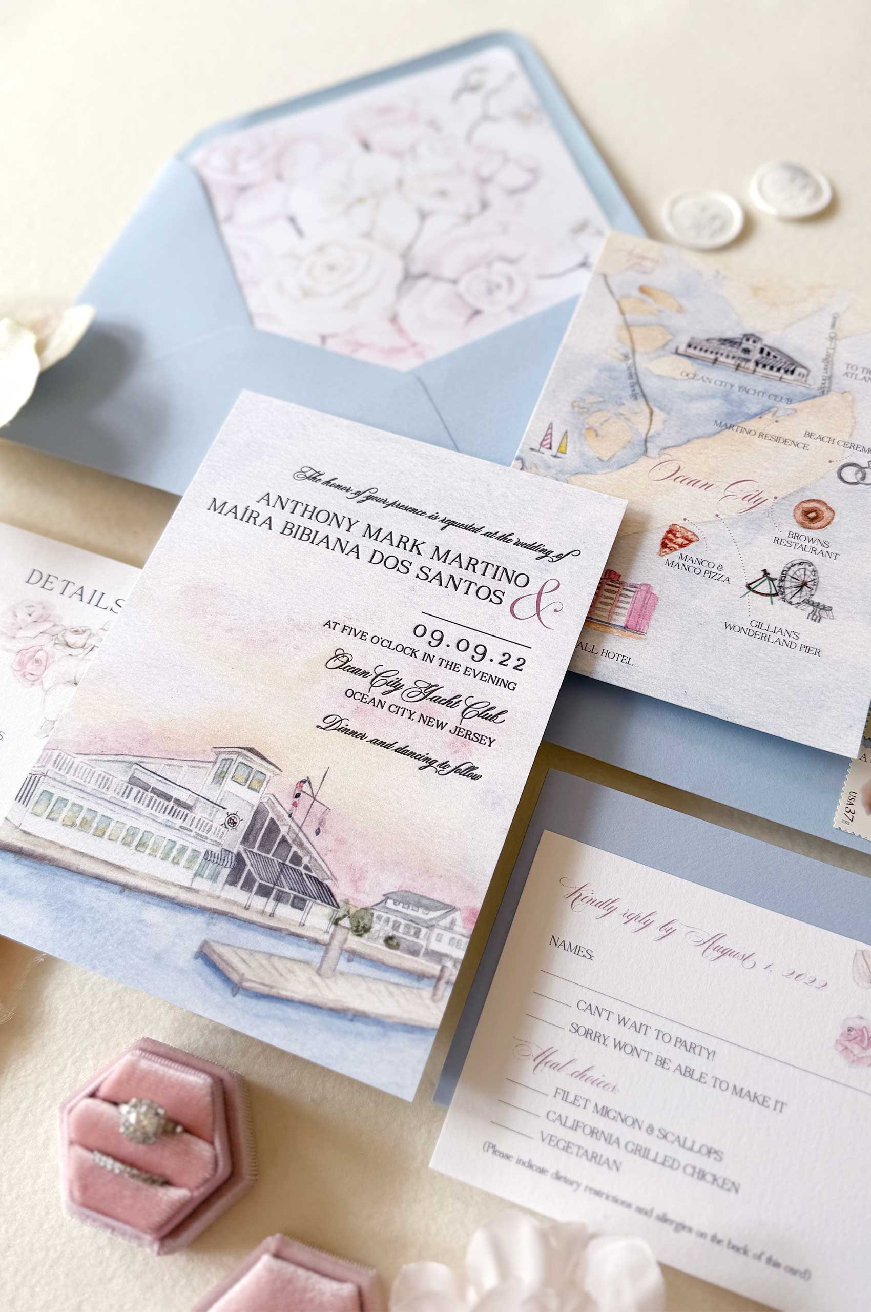 Oceancityyachtclub weddinginvitation