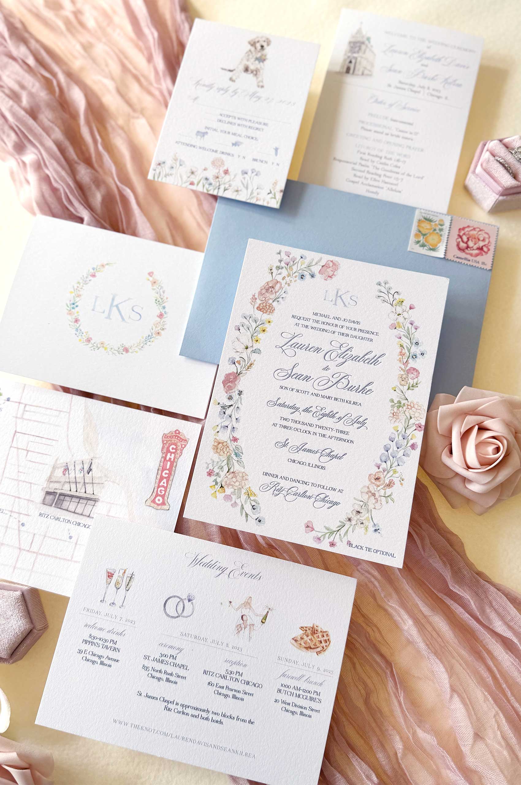 Ritzcarltonchicago weddinginvitation