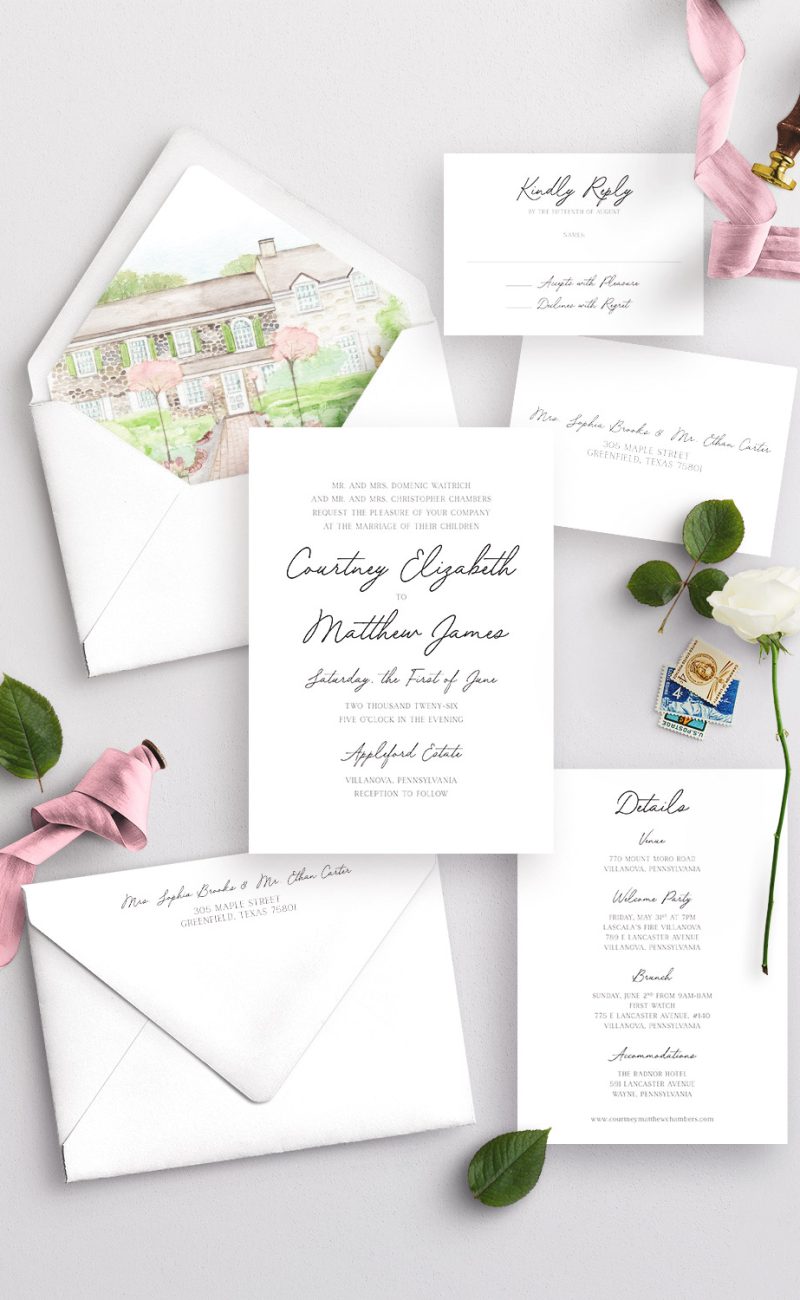 apple_wedding_invitation_paintedliner